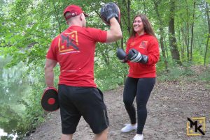 Personal Training an der Spree mit Madlen und Marcel Kucharski Boxtraining in Cottbus