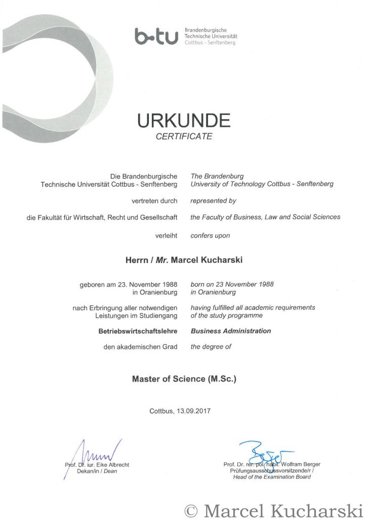 M.Sc. Marcel Kucharski