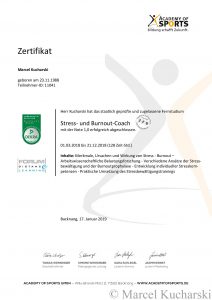 Stress-und-Burnoutberater Marcel Kucharski